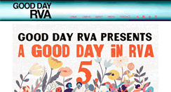 Desktop Screenshot of gooddayrva.com